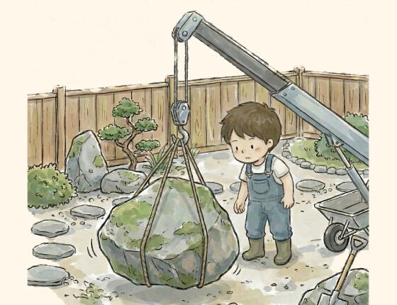 庭石の移動など